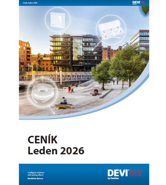 Ceník Devi 2026 přední list